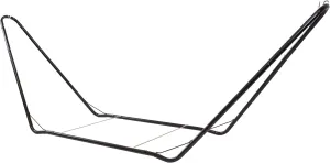 Sunnydaze 10-Foot Portable Steel Hammock Stand - for Camping and Spreader Bar Hammocks - 330-Pound Capacity - Black