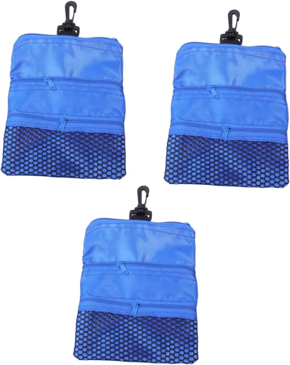 SUPVOX 3 Pcs Tool Kit Storage Bags Tee Bag Pouch Accessories Balls Kit Golf