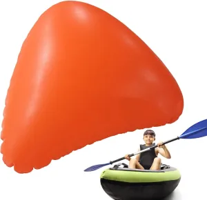 Swimming Buoy - Kayak Buoy For Swimming - Waterproof Bag For Kayaking, Float Bag For Lake, Orange Life-Saving Float, Floating Dry Bag Waterproof, Lightweight For Camping