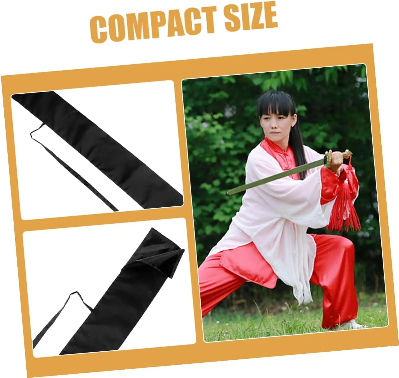 Sword Storage Bag Durable Carrying Case for Sword Lightweight Pouch with Strap for Protection and