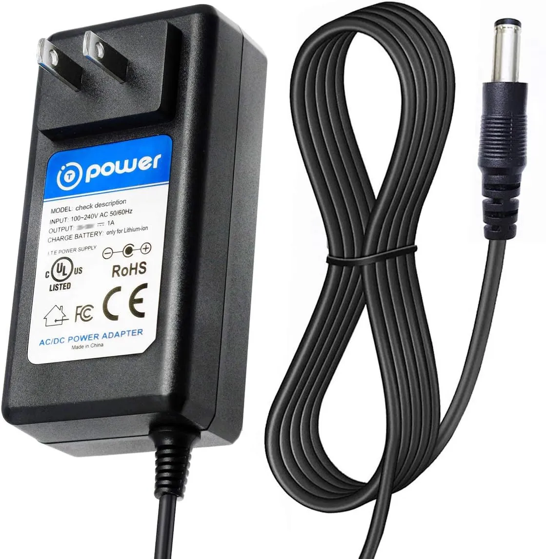 T POWER Charger for Proactive Protekt 33350 SHM-33350-PM AIO 500 600 33500 33600 34500 34600 33400P Patient Lift LP-TBC2-CRDL-PK, LP-TP7C-ADP Ac Dc Adapter Class 2 Power Supply