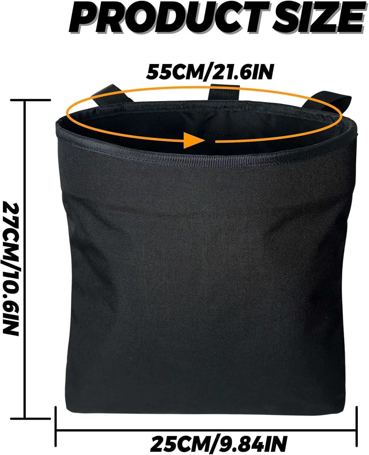 Tactical Bag for Foraging Airsoft Lightweight Molle Roll up Dump Pouch 500D Nylon Collection Pouch Mag Pouch Accessory Bag for Paintball Softair Hiking