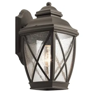 Tangier 1 Light Medium Wall Lantern | Olde Bronze