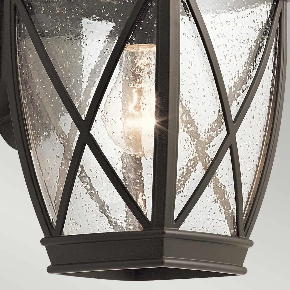 Tangier 1 Light Medium Wall Lantern | Olde Bronze