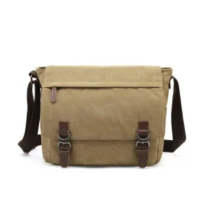 Tate | Rugged Canvas Men's Crossbody Messenger Bag