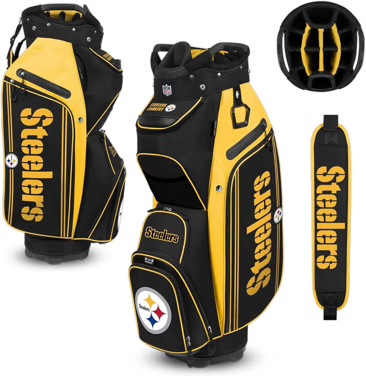 Team Effort NFL The Bucket III Cooler Cart Golf Bag