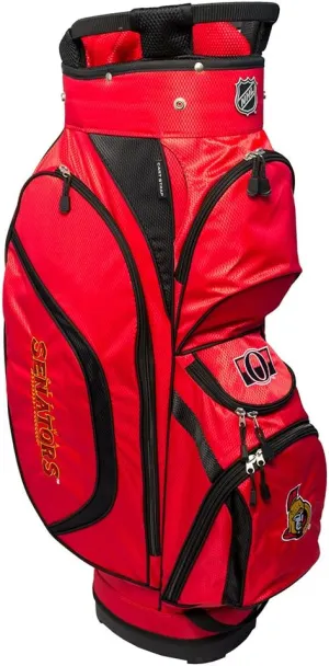 Team Golf NHL Clubhouse Golf Cart Bag, Lightweight, 8-Way Top with Integrated Handle