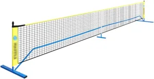 Tennis Badminton Net Stand Foldable Outdoor Mobile Standard Training Tennis Net Stand