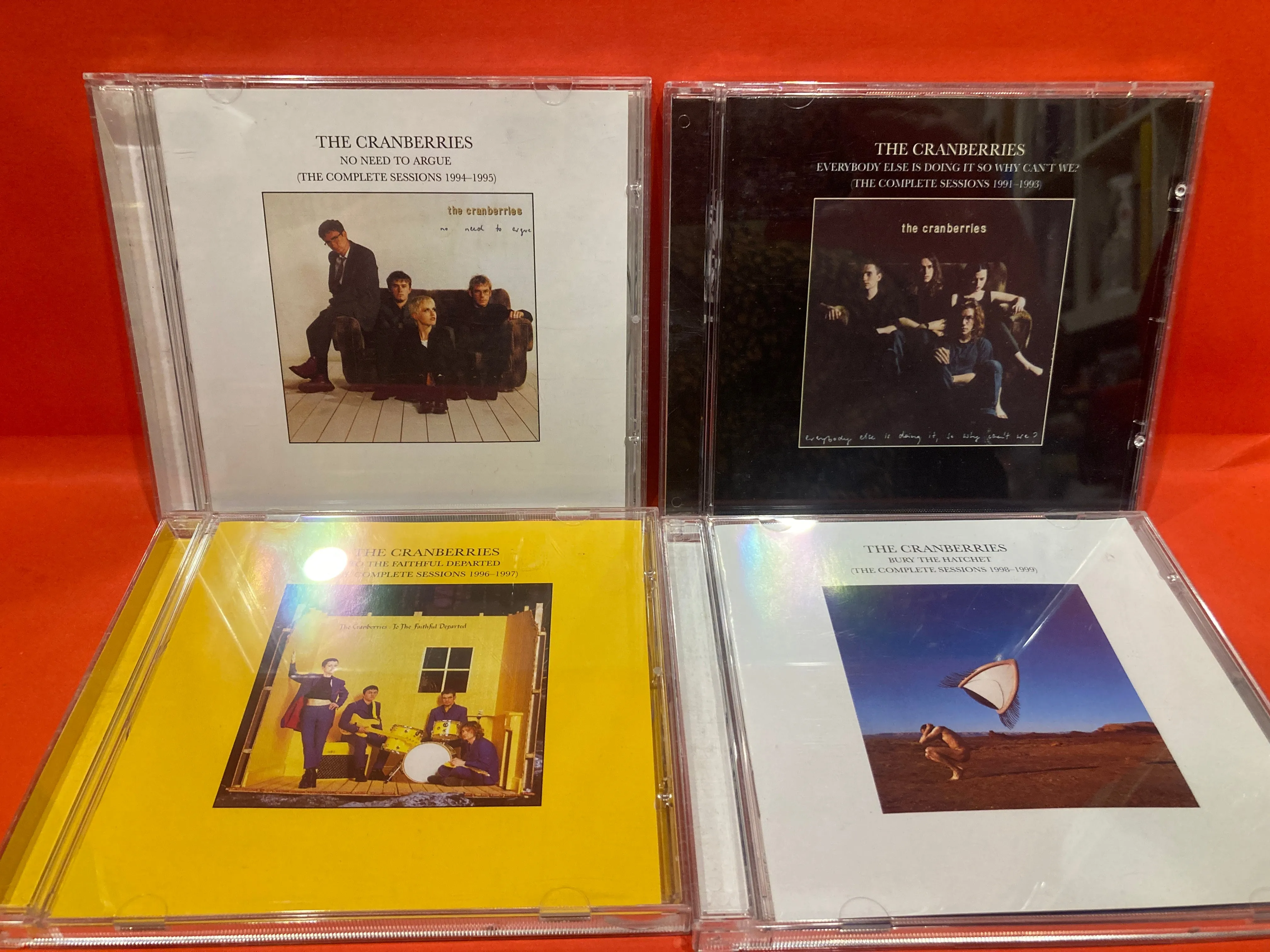 THE CRANBERRIES - TREASURE BOX - 4X CD SET