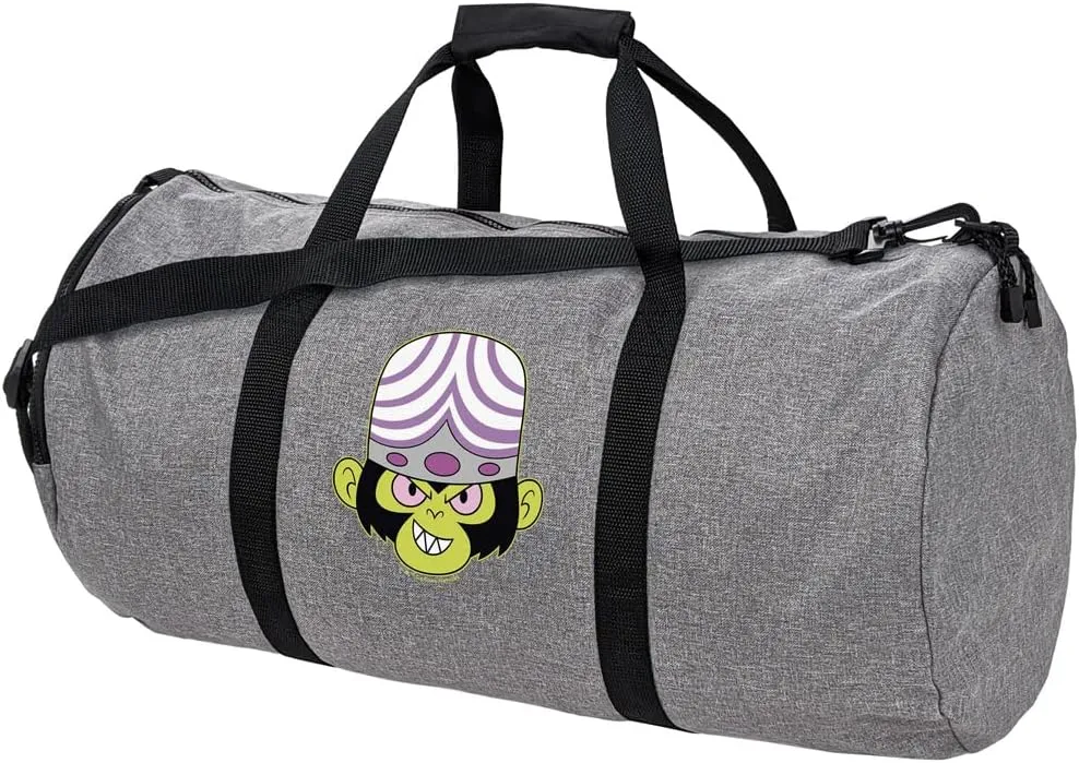 The Powerpuff Girls Mojo Jojo Head Lightweight Duffel Bag for Sports and Gym Packable for Travel