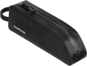 Topeak FastFuel DryBag II (TC3202B) – 0.8L Waterproof Top Tube Bag, TPU Hard Shell, Strap/Bolt-On Mount, Aerodynamic Design, 112g Lightweight, Black