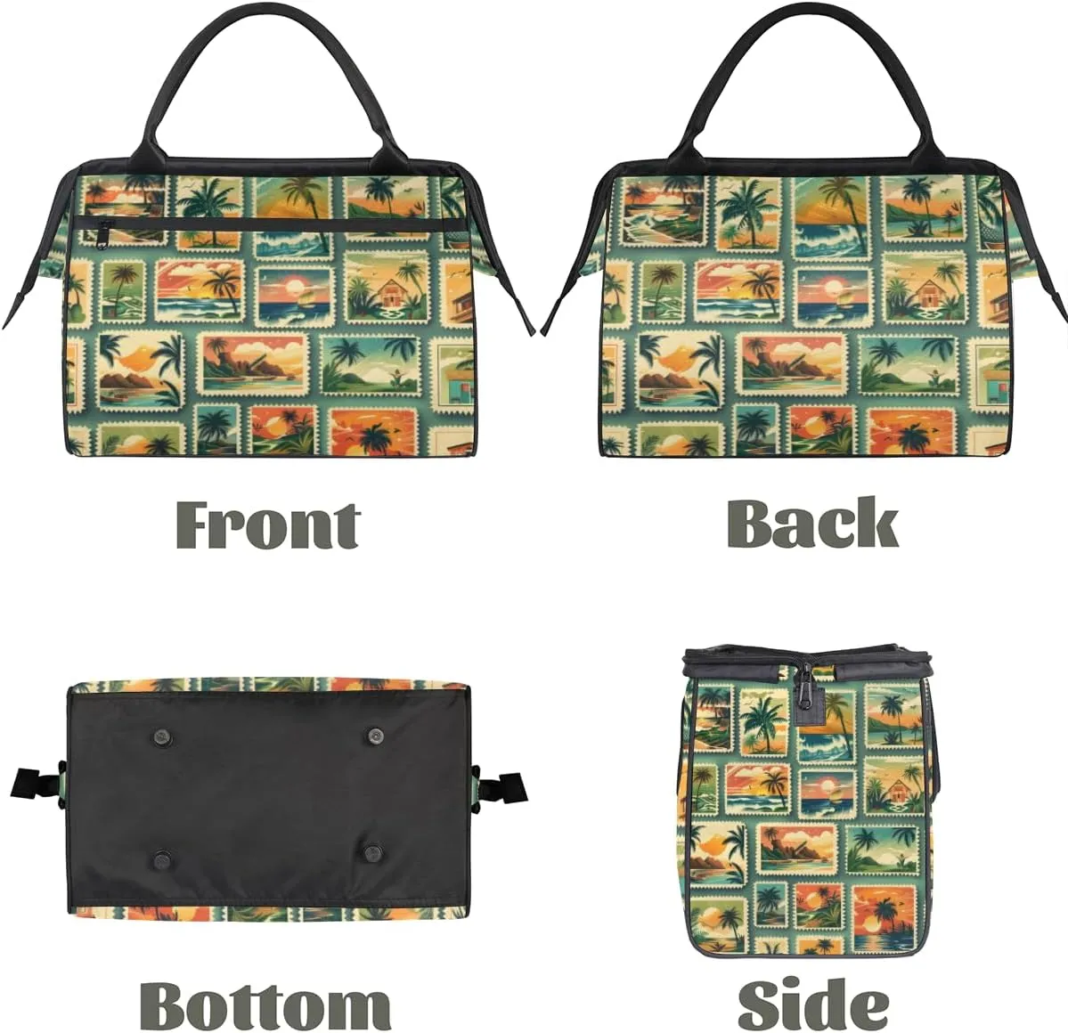 Tote Bag for Women, Lightweight Tote Bag with Zipper, Large Shoulder Bag Handbag for Travel, Work