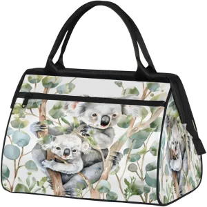 Tote Bag for Women with Zipper, Lightweight Travel Tote Bag Large Shoulder Bag Handbag for Work, Gym