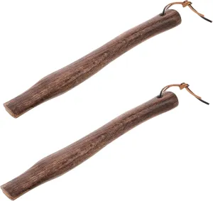 TOYANDONA Wooden Axe Handle Replacement Compact for Mini Axes Non-Slip to Fix and Replace