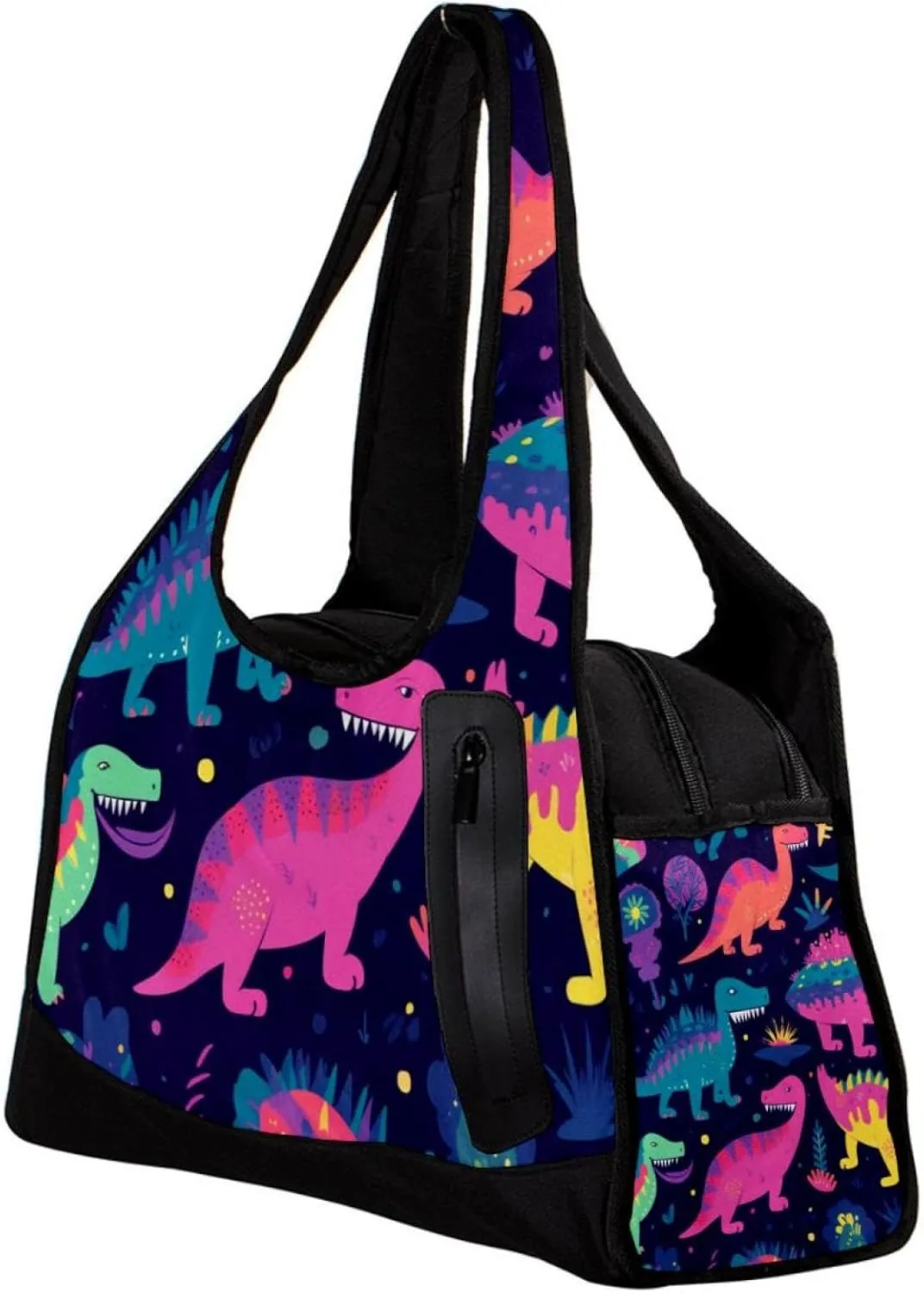Travel Bag,Mens Gym Bag,Womens Gym Bag,Colorful Cartoon Dinosaurs,Sports Bag
