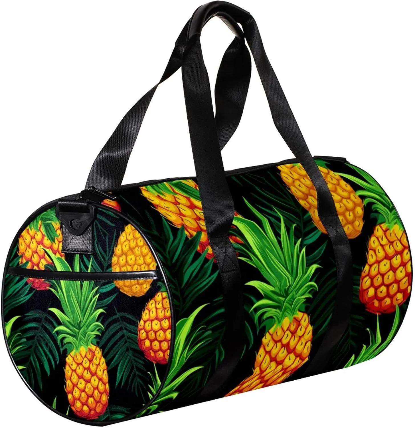 Travel Bag,Mens Gym Bag,Womens Gym Bag,Colorful Fruit Pineapple,Sports Bag