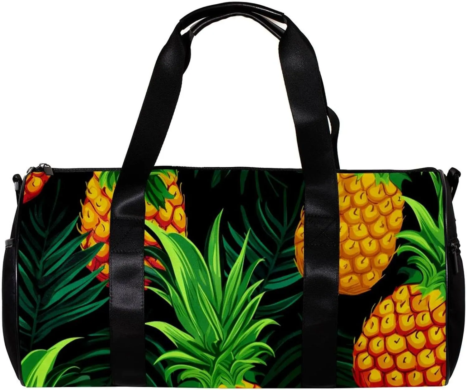 Travel Bag,Mens Gym Bag,Womens Gym Bag,Colorful Fruit Pineapple,Sports Bag