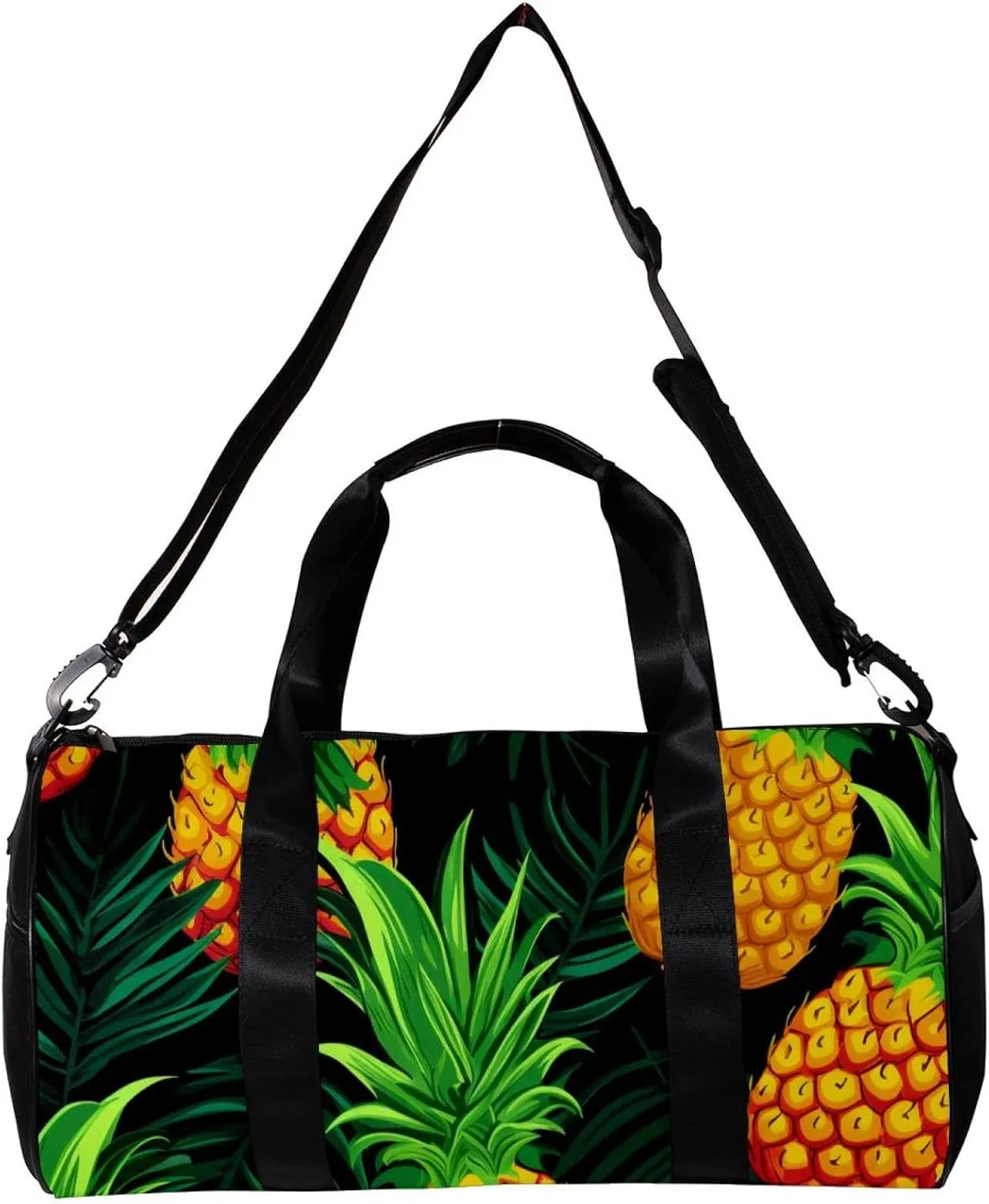 Travel Bag,Mens Gym Bag,Womens Gym Bag,Colorful Fruit Pineapple,Sports Bag