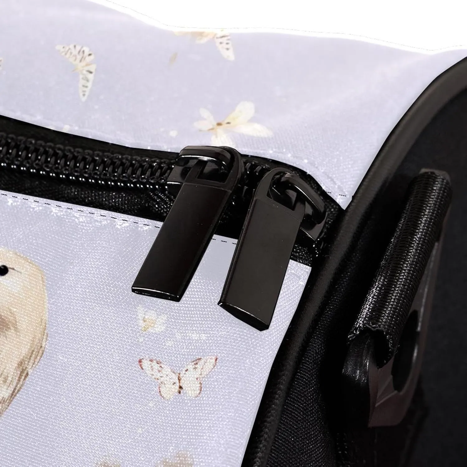 Travel Bag,Mens Gym Bag,Womens Gym Bag,Couple Flower Goose,Sports Bag