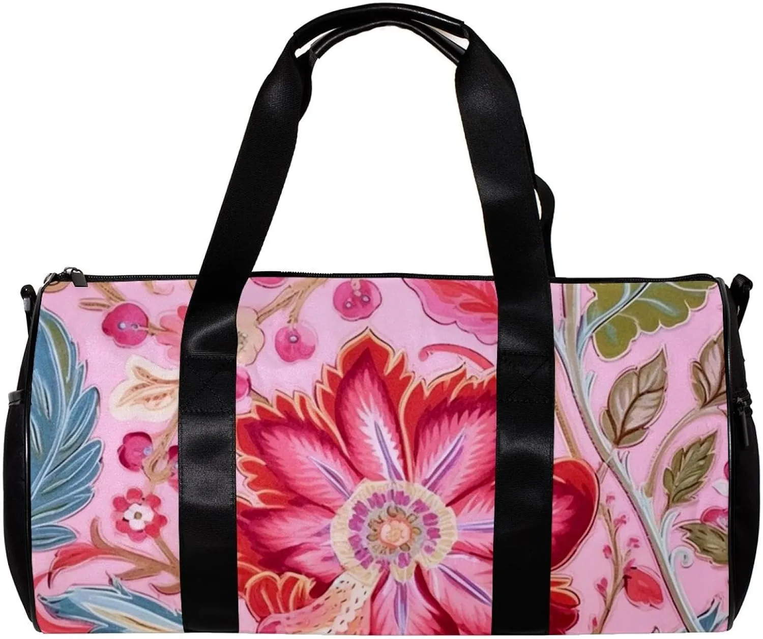 Travel Bag,Mens Gym Bag,Womens Gym Bag,Ethnic Style Retro,Sports Bag