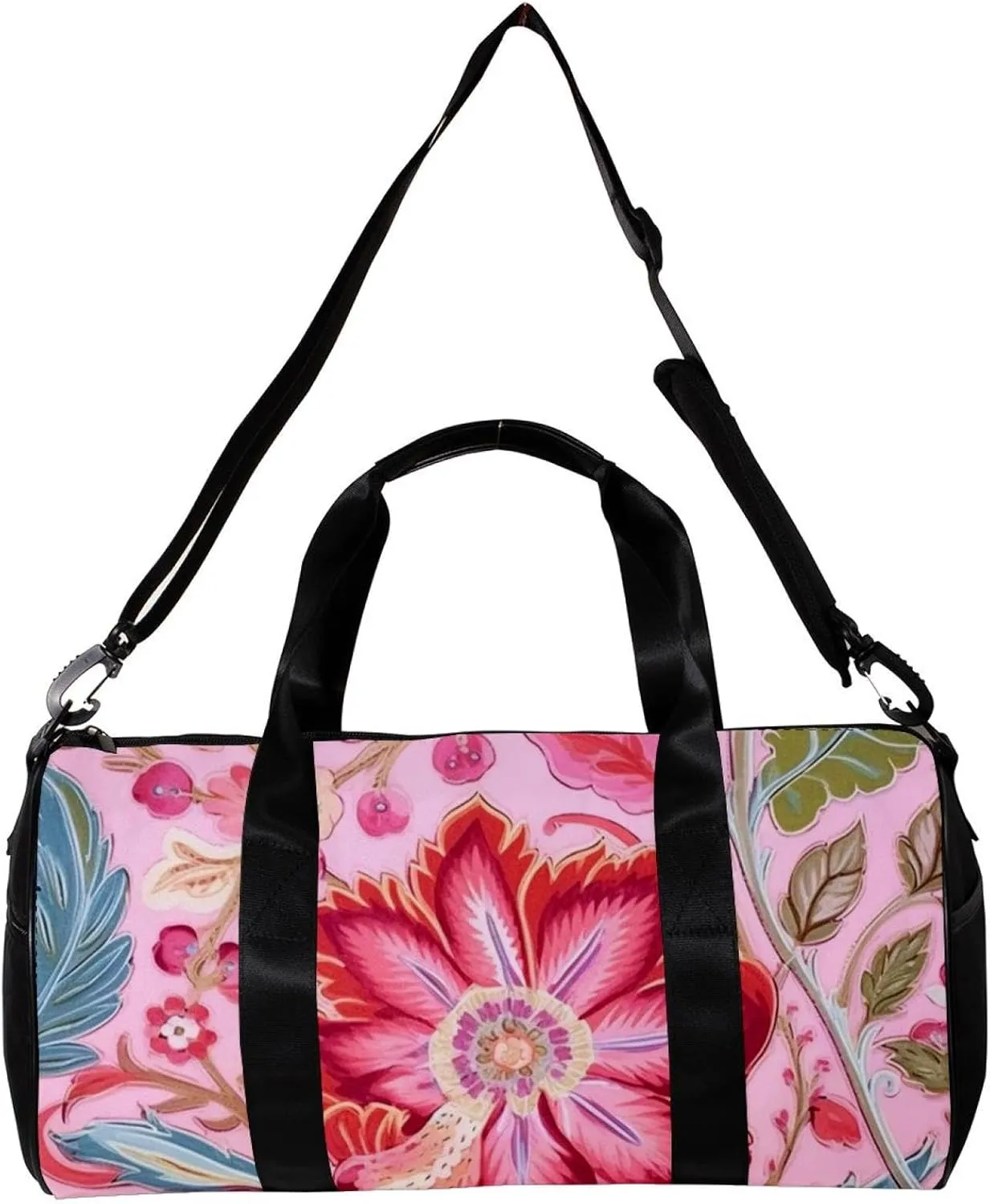 Travel Bag,Mens Gym Bag,Womens Gym Bag,Ethnic Style Retro,Sports Bag