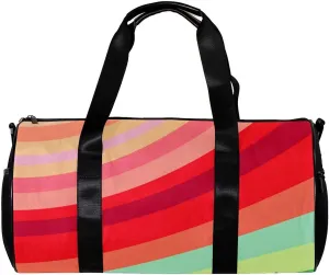 Travel Bag,Mens Gym Bag,Womens Gym Bag,Watermelon Stripes,Sports Bag