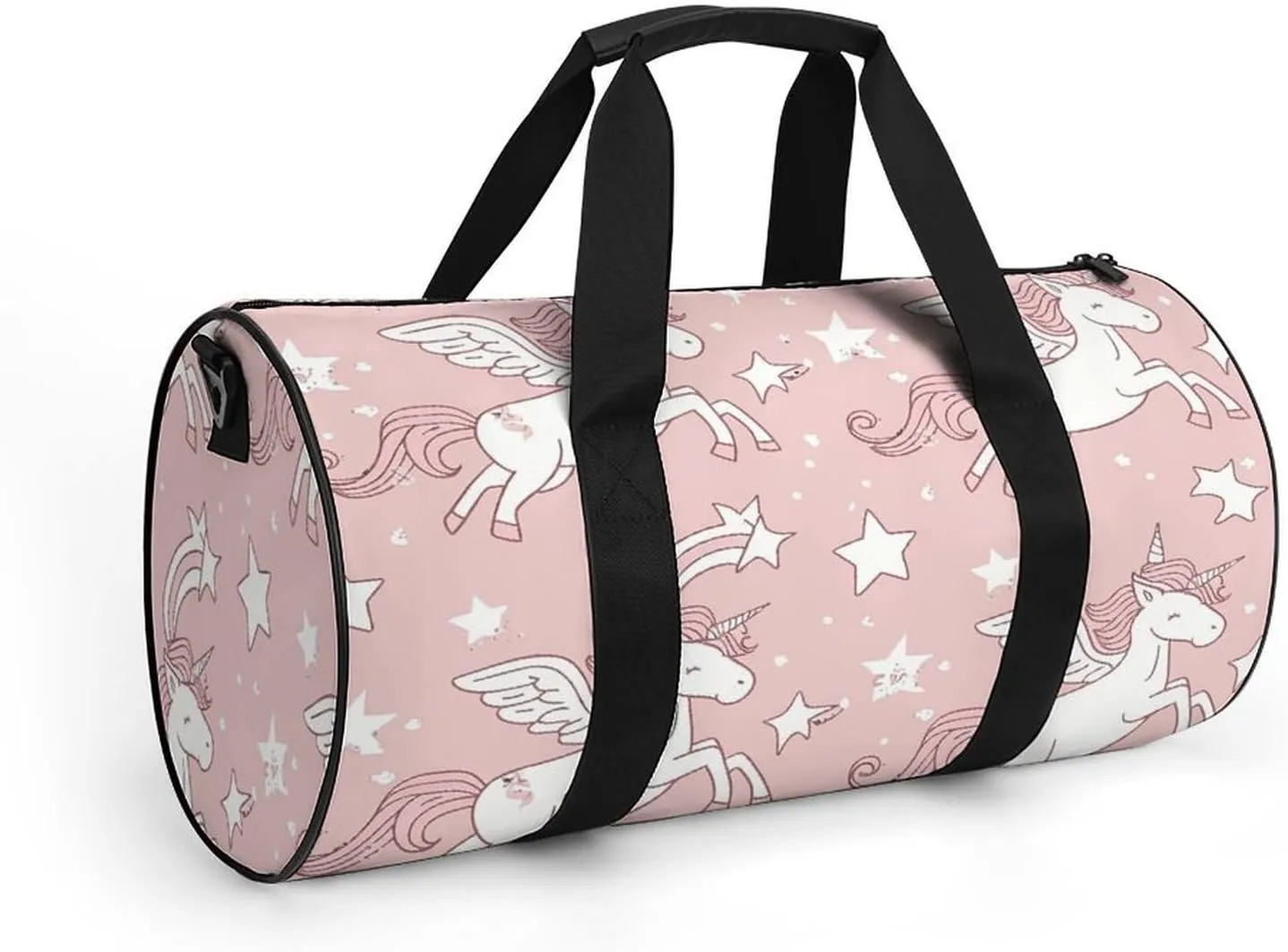 Travel Duffel Bag for Men And Women,Magic Horse Pattern Waterproof Sports Fitness Bag Portable Travel Duffel Bag