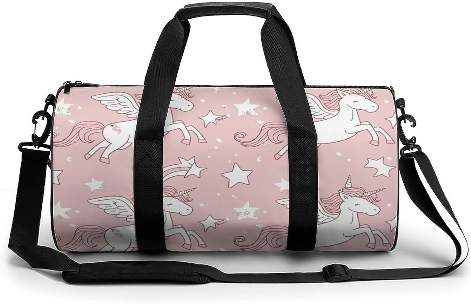 Travel Duffel Bag for Men And Women,Magic Horse Pattern Waterproof Sports Fitness Bag Portable Travel Duffel Bag