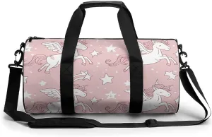 Travel Duffel Bag for Men And Women,Magic Horse Pattern Waterproof Sports Fitness Bag Portable Travel Duffel Bag
