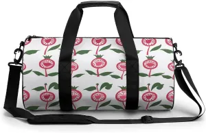 Travel Duffel Bag for Men And Women,Pomegranate Art Pattern Waterproof Sports Fitness Bag Portable Travel Duffel Bag