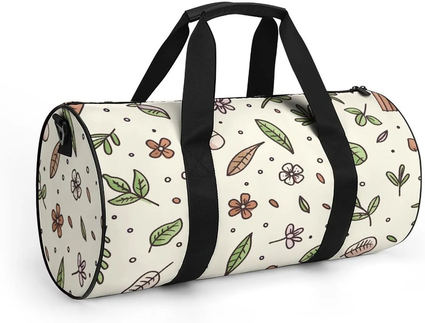 Travel Duffel Bag for Men And Women,Spices And Herbs Waterproof Sports Fitness Bag Portable Travel Duffel Bag