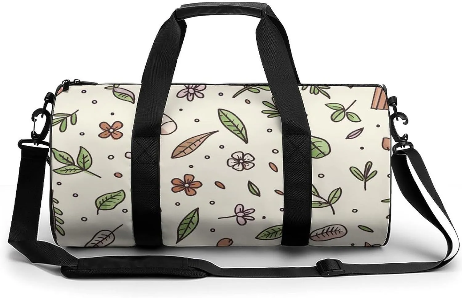Travel Duffel Bag for Men And Women,Spices And Herbs Waterproof Sports Fitness Bag Portable Travel Duffel Bag