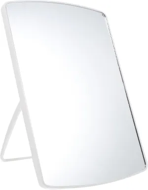 Travel Led Makeup Mirror Desktop Makeup Mirror Foldable Makeup Mirror Portable Princess Mirror Square Mirror Makeup Mirror Small Mirror with Stand for Women Round Led Mirror