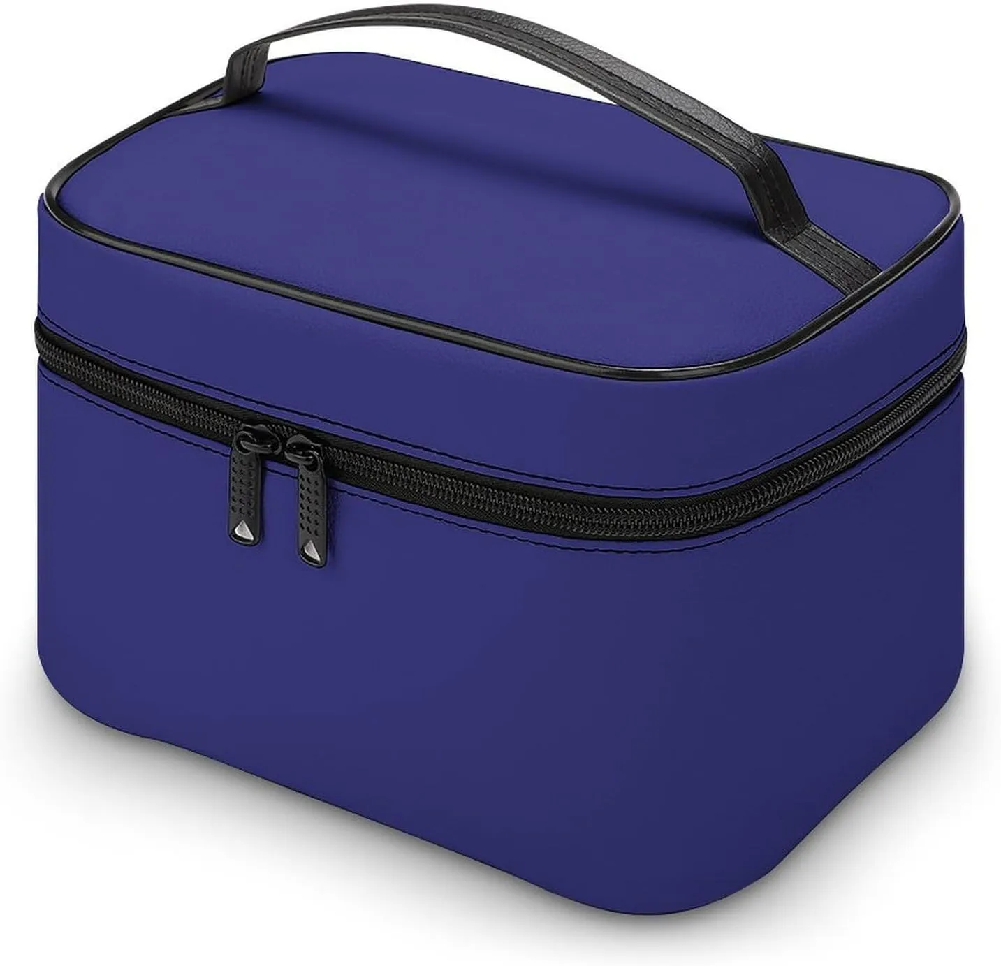 Travel Makeup Bag, Dark Blue & Purple Cosmetic Bags for Women Large Capacity Waterproof Toiletry Bag Make up Organizer