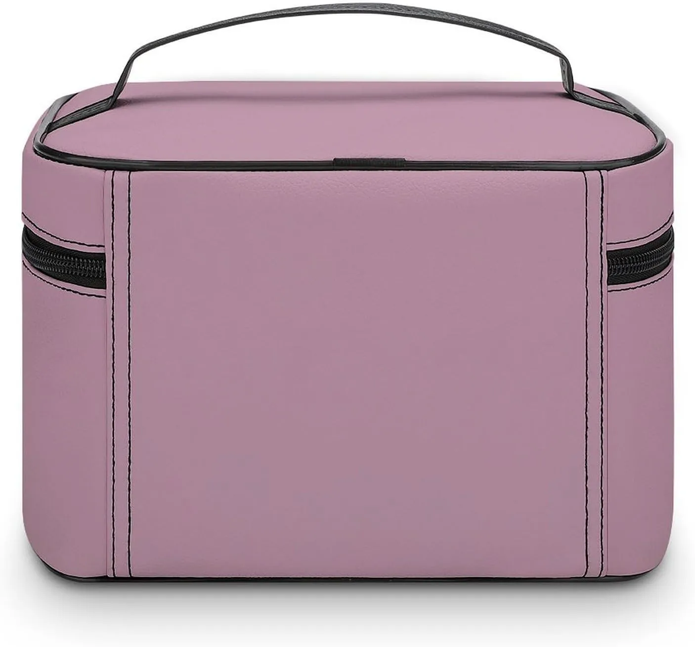 Travel Makeup Bag, Simple Pink Cosmetic Bags for Women Large Capacity Waterproof Toiletry Bag Make up Organizer