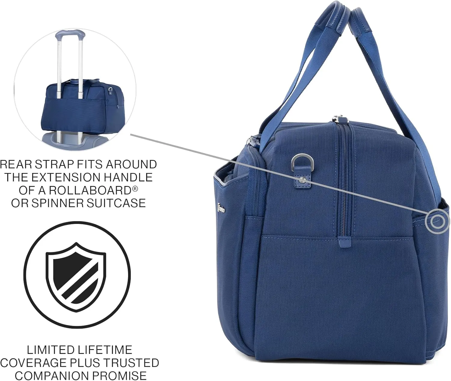 Travelpro VersaPack  Lightweight Underseat Travel Tote Bag