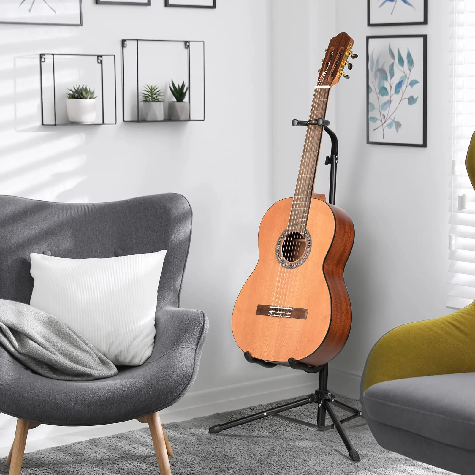 Tripod Guitar Stands with Neck Holder CY0253