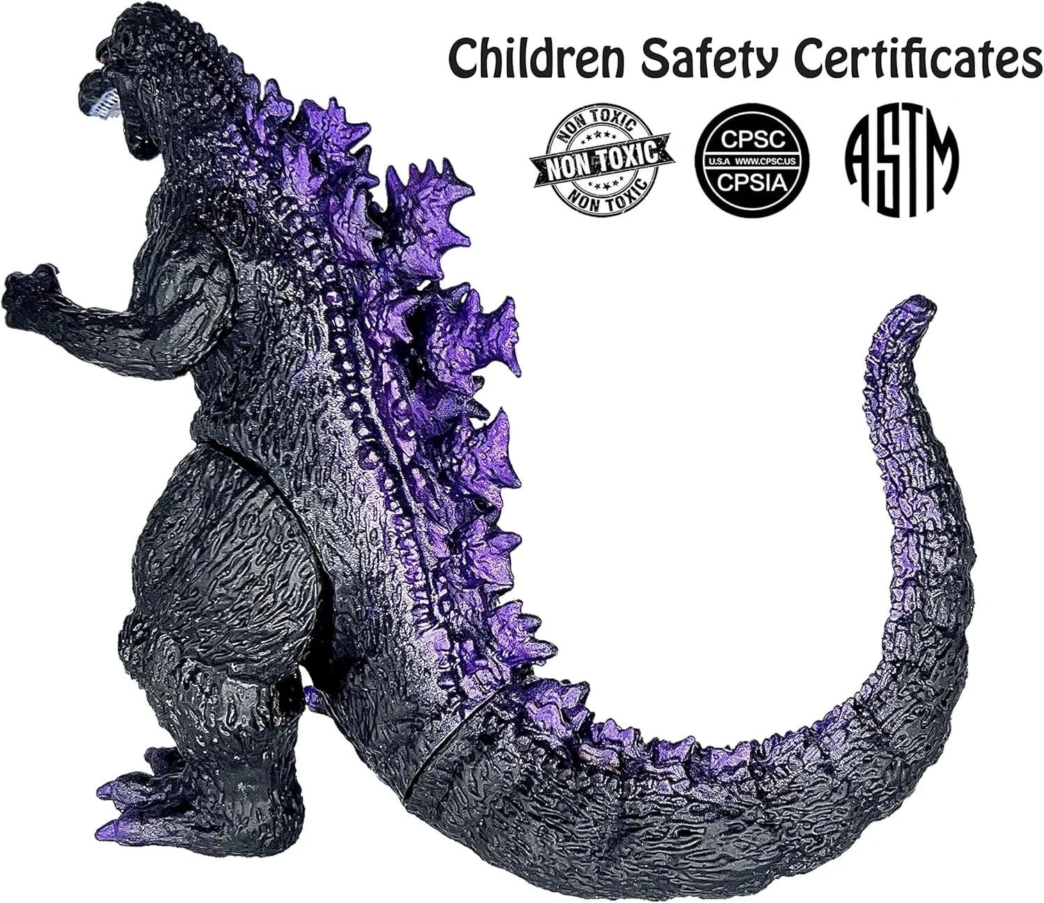 TwCare Classic 1954 65th Anniversary vs Heisei Era Godzilla Toy, Movie Series Movable Joints Action Figures Birthday Gift for Boys and Girls, Travel Bag