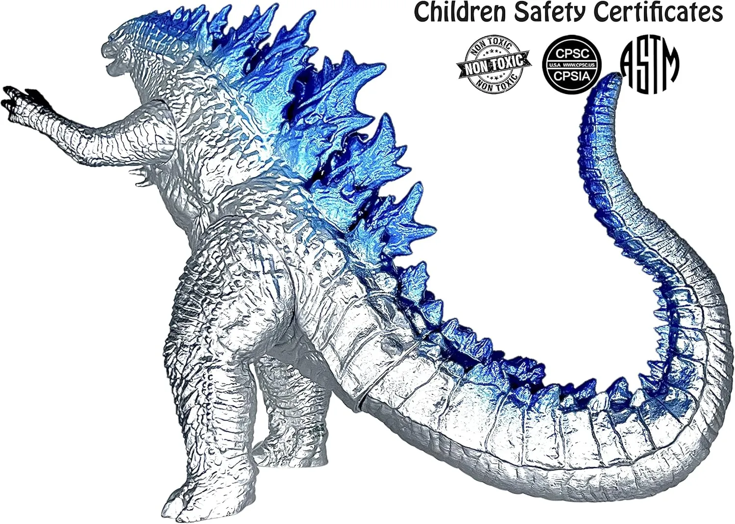 TwCare Mega Godzilla vs Kong Movie Series Action Figure Toy, Movable Joints Birthday Gift for Boys and Girls, Travel Bag