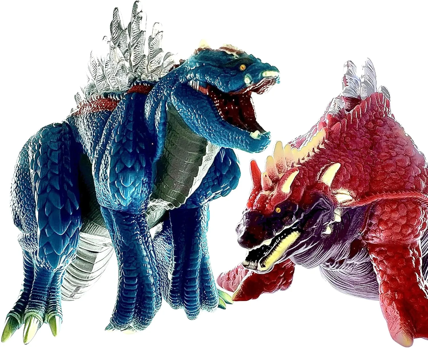 TwCare Set of 2 Godzilla Terrestris & Amphibia Singular Point Continuity Toys, Reiwa era Action Figures 13'' Head to Tail, Movie Monster Series, Travel Bag