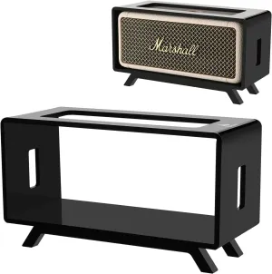 TXEsign Acrylic Desktop Stand Holder Compatible with Marshall Emberton/Emberton II/Emberton III Speaker, Table Holder Display Shelf Speaker Desktop Stand Shelf (Black)