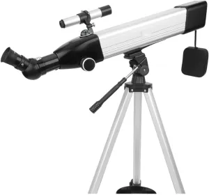 Ultra Hd, Astronomical Telescope,60Mm Aperture Astronomical Refracting Telescope,Portable Travel Telescope with Carry Bag,Djustable Height Tripod,for Beginners
