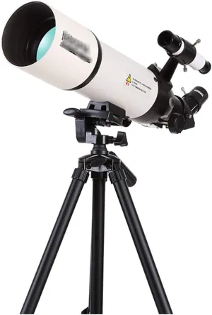Ultra Hd, Telescope,80Mm Aperture Astronomical Refracting Telescope,Travel Telescope with Carry Bag, Adjustable Height Tripod,Compact and Portable, for Beginner