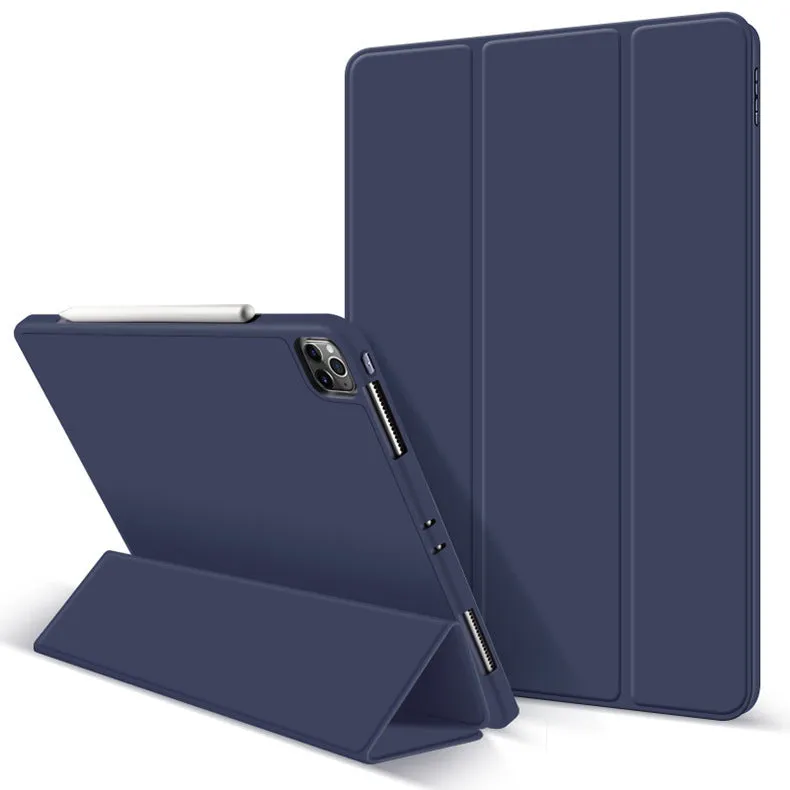 Ultra-Slim Soft Silicone iPad Protective Case – Premium Anti-Fall Design with Pen Slot