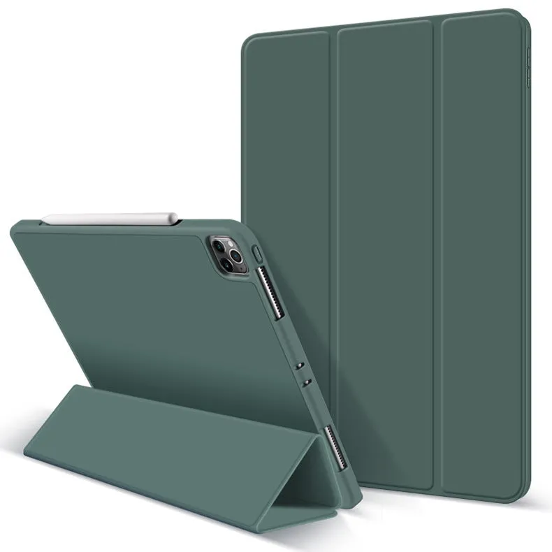 Ultra-Slim Soft Silicone iPad Protective Case – Premium Anti-Fall Design with Pen Slot