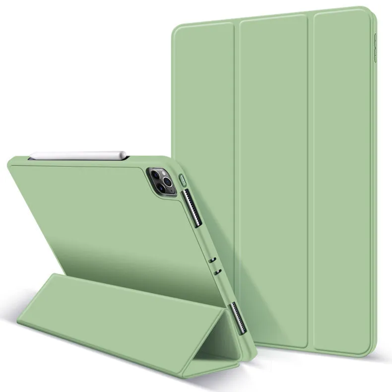 Ultra-Slim Soft Silicone iPad Protective Case – Premium Anti-Fall Design with Pen Slot