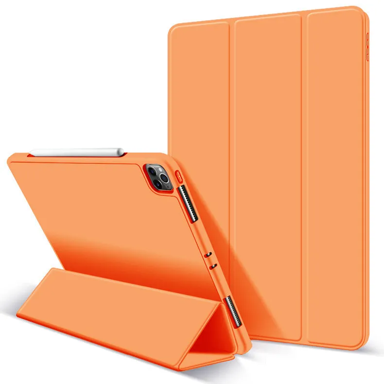 Ultra-Slim Soft Silicone iPad Protective Case – Premium Anti-Fall Design with Pen Slot