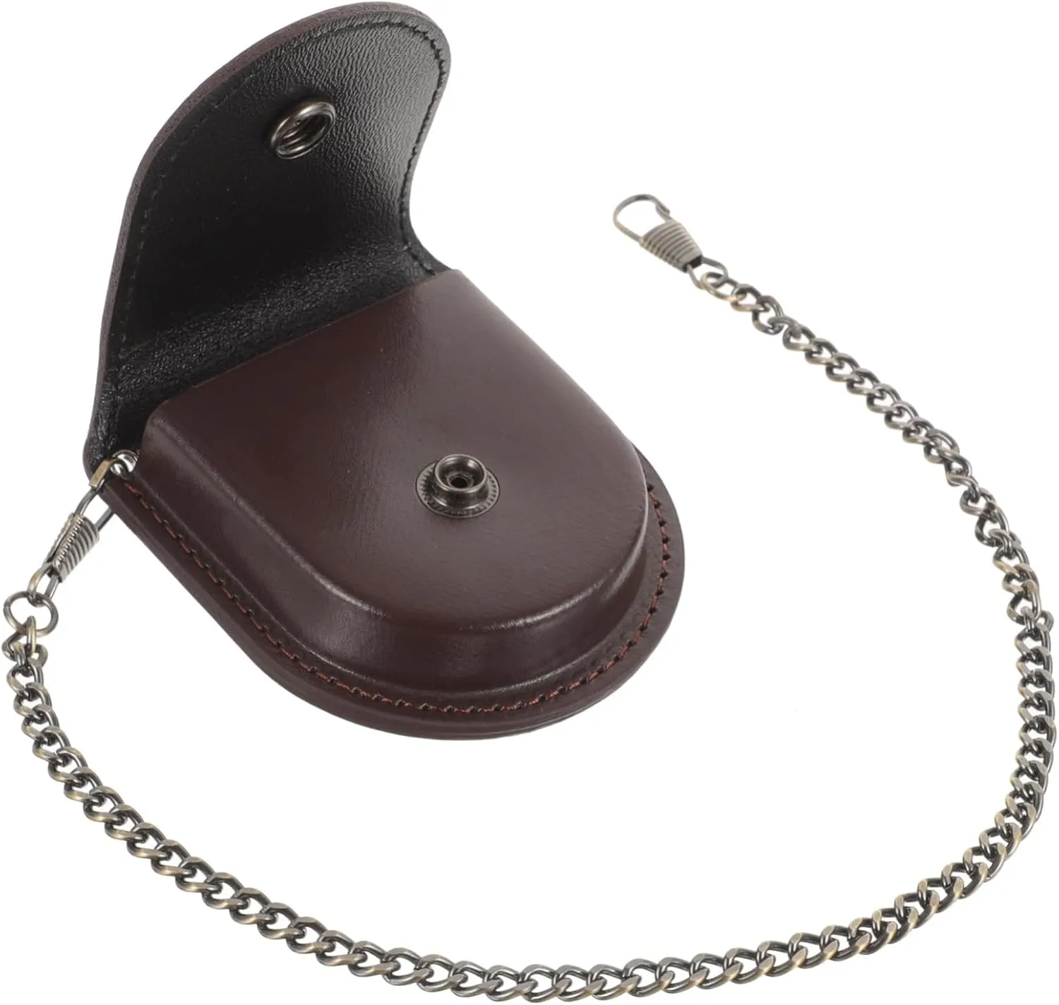 VALICLUD 2pcs Lightweight Watch Storage Bag Vintage Watch Case Chain Design Container for Men