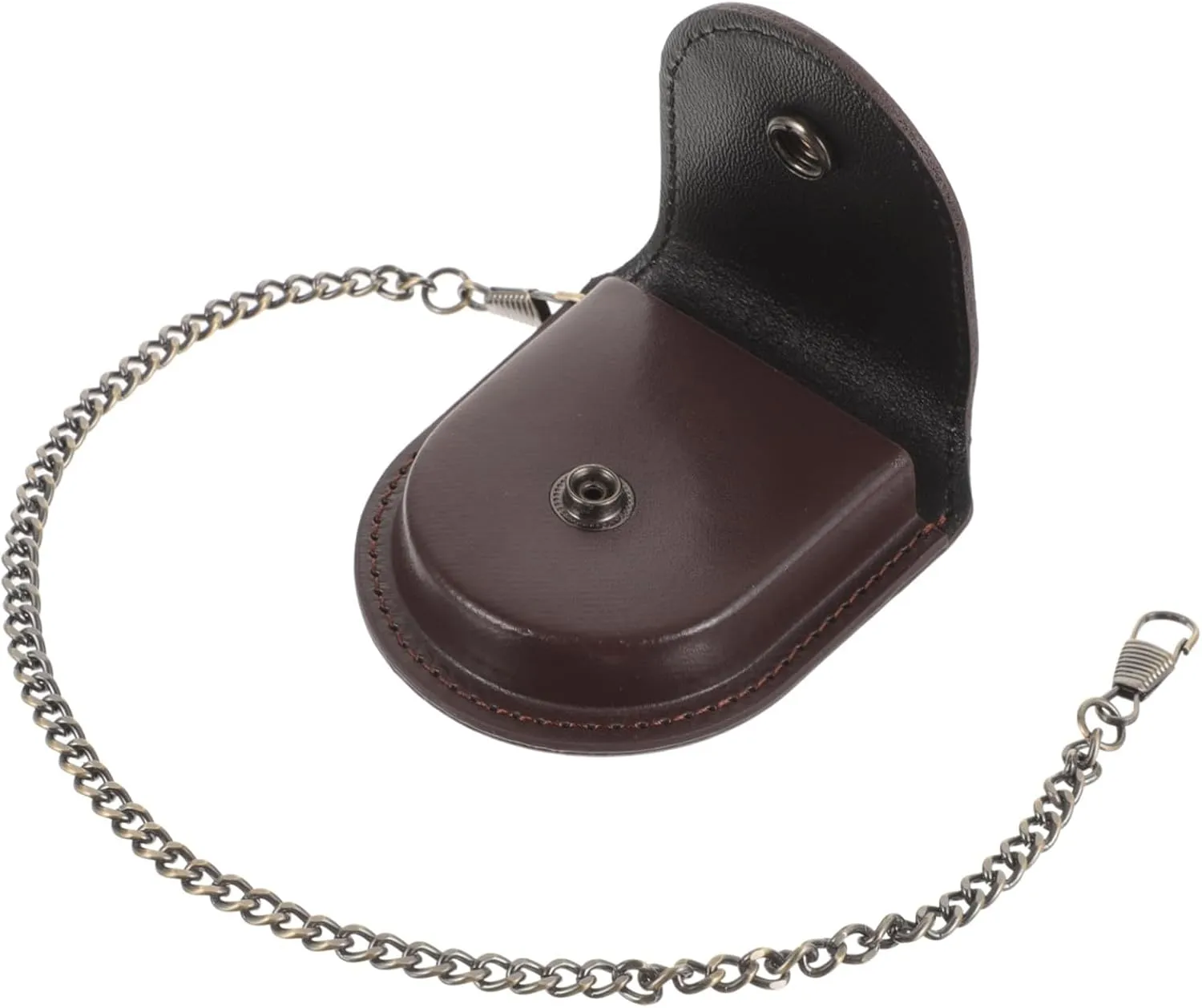 VALICLUD 2pcs Lightweight Watch Storage Bag Vintage Watch Case Chain Design Container for Men