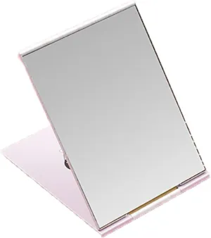 Vanity Mirror Portable Makeup Mirror Foldable Rectangular Kawaii Makeup Vanity Folding Hand Mirror Rectang